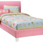 kids beds standard furniture fantasia upholstered platform bed in pink - twin  traditional-kids-beds LCHWIKE