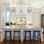 kitchen island lighting offering vintage charm, this industrial one-light adjustable mini pendant  will add a GURHFDS