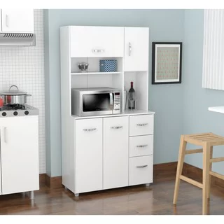 kitchen storage cabinets laricina white kitchen storage cabinet ATDZNEC