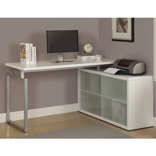 l shaped desk l-shaped desks - shop the best brands today - overstock.com ZUUFVTR