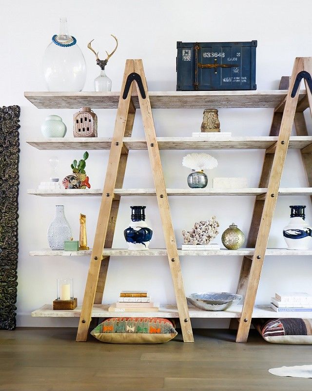ladder shelves you wonu0027t believe what this beachy boho home used to look like. ladder RVLTAWO