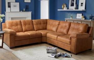 leather corner sofa magnus 3 piece corner sofa saddle NVYTDDJ