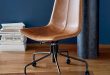 leather office chair slope leather swivel office chair TCOKDJD