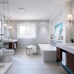 luxury bathrooms gray sophistication WFHKROU