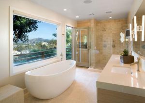 modern bathroom design contemporary bathroom features freestanding tub u0026 shower for two WDLNPOE