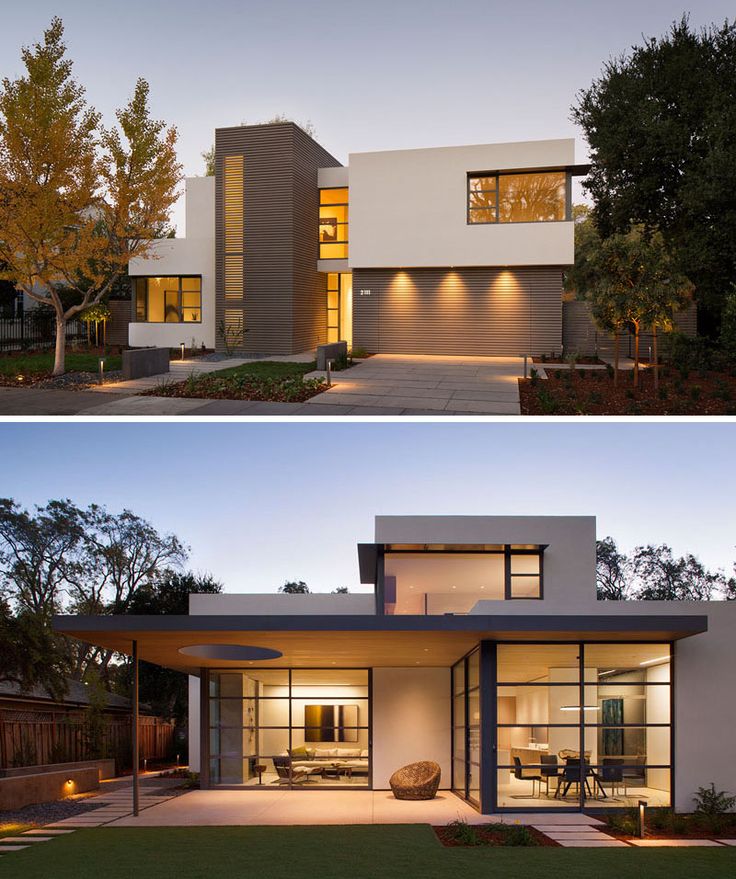 modern house design this lantern inspired house design lights up a california neighborhood UZYBYTC