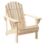null unfinished stationary wood outdoor adirondack chair (2-pack) EHOYIVE