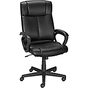 office chairs staples® turcotte luxura® high back office chair, black EVLLAQE