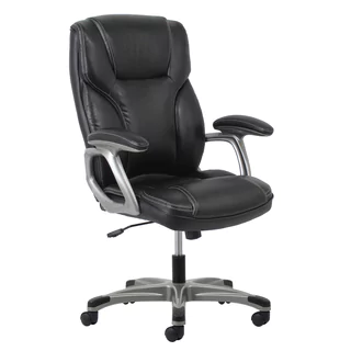 ofm essentials leather office chair with lumbar support FEHNZYZ