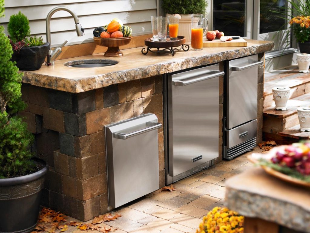 outdoor kitchen ideas outdoor kitchen designs for ideas and inspiration TDVDSSZ