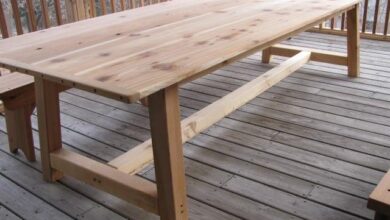 outdoor table large outdoor dining table - cedar...i really like long tables. EYVGUEL