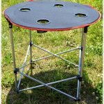 round folding camping table - 35900 WHZIXQZ