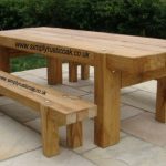 rustic-garden-table garden table: magnificent and cute PDXMBCL