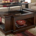 rustic lift top coffee table| kf i would paint the sides a lighter ZVYRKON