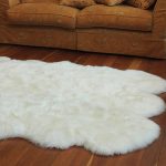 sheepskin rug country sheepskin rugs: rustic u201cshag rugsu201d for your home KSMBNVG