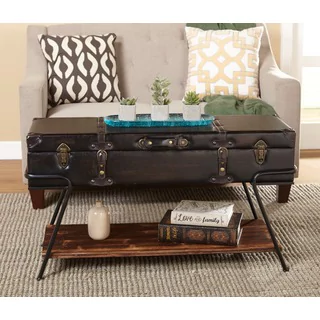 simple living trunk coffee table CINVDNW