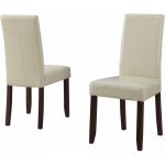 simpli home acadian parson dining chair (set of 2) - walmart.com QJCRKKW