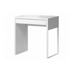 small desk micke desk ikea itu0027s easy to keep cords and cables out of sight ZZJALUW