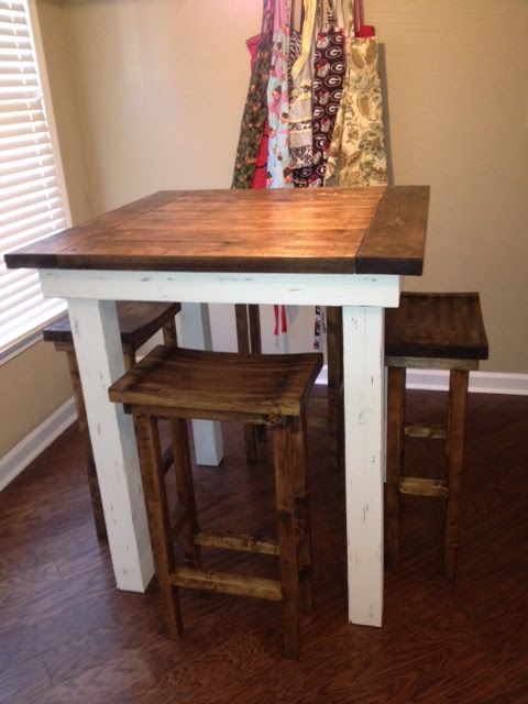 small kitchen tables married filing jointly (mfj): finished kitchen pub tables and bar stools XCEJTMN