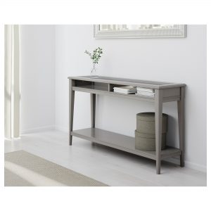 sofa table liatorp console table - white/glass - ikea ELPSXFD