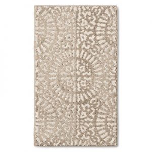 tan medallion kitchen rugs - threshold™ ASKKEQD