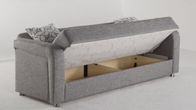 vision diego gray convertible sofa bed by sunset KMNWYFG
