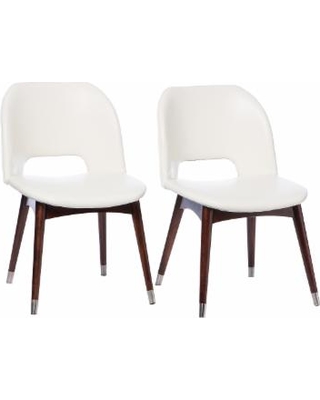 white dining chairs betty modern white leather dining chairs ZPJVTXU