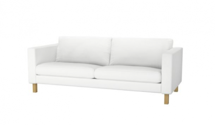 white sofa above: the metro slip-covered sofa is $1,399 at room and board. MPBLXID