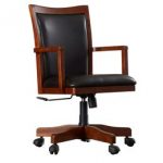 wood office chairs WQBWNYF