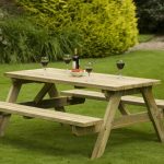 wooden-garden-table garden table: magnificent and cute APJOYSQ