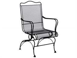 wrought iron patio furniture dining chairs XKZDZOQ