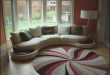 20 unique carpet designs for living room OUBEYJX