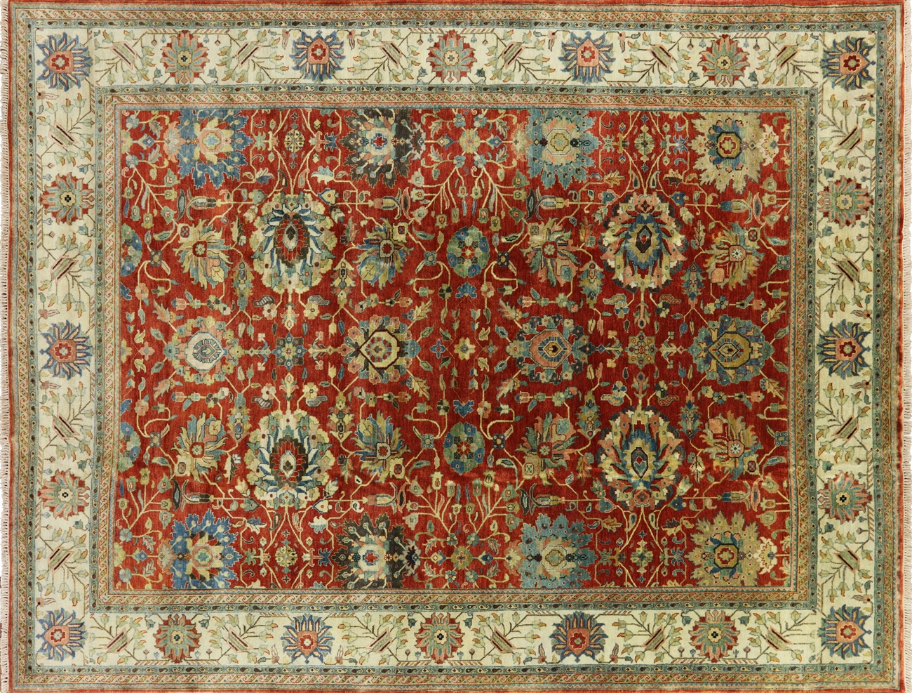 9 x 12 oriental fine serapi handmade rug - mcs671 JHTNVWQ