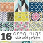 affordable area rugs with bold pattern NFRNPWL