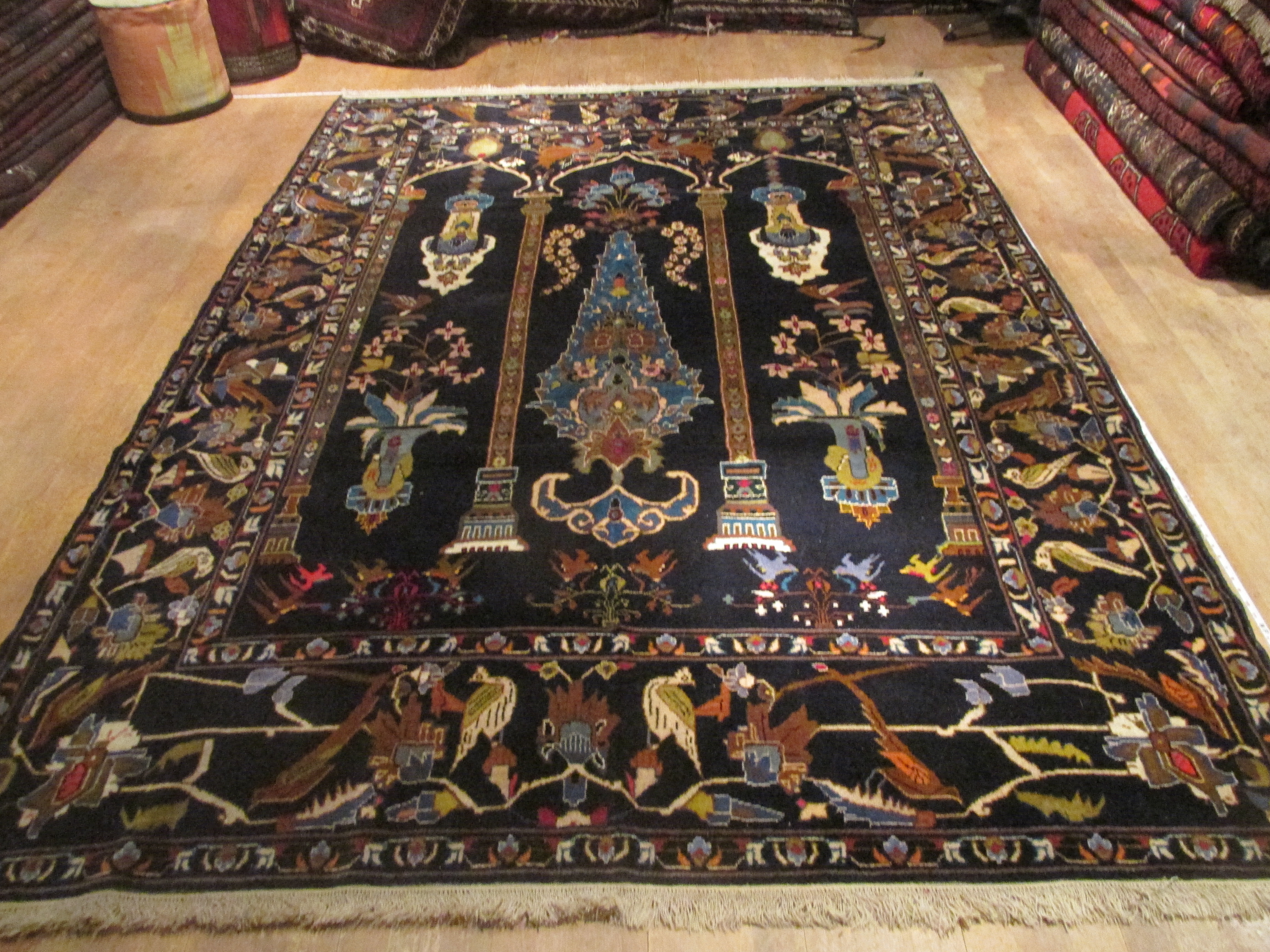Afghan rugs picture pattern afghan handmade rug ONPOZWO
