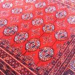 Afghan rugs the famous bukhara print. INKCTGU