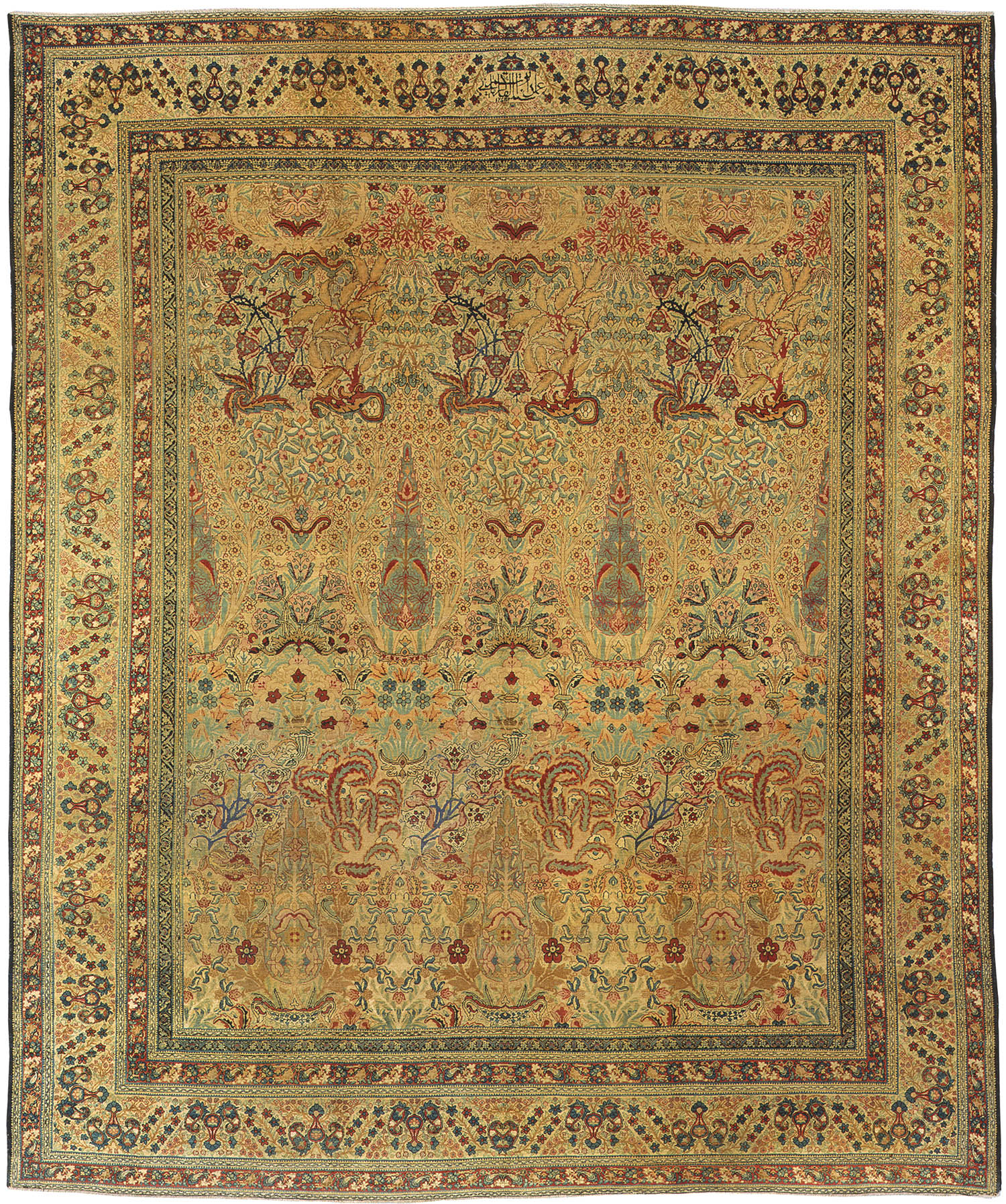 antique rugs antique kerman persian rug by kermani 3416 by nazmiyal WVHWEBO