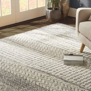 area rugs danny gray/ivory area rug WAVBOJP