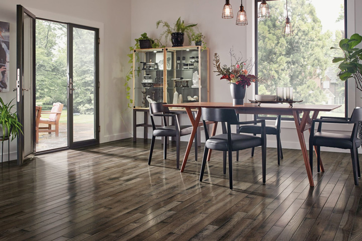 best wood flooring inspired gray hickory solid hardwood in the kitchen - sahrr39l4ig RAFMXQE