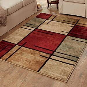 better homes and gardens spice grid area rug BSMNGBM