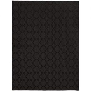 black rugs garland rug sparta area rug, 5-feet by 7-feet, black JTLNHSE