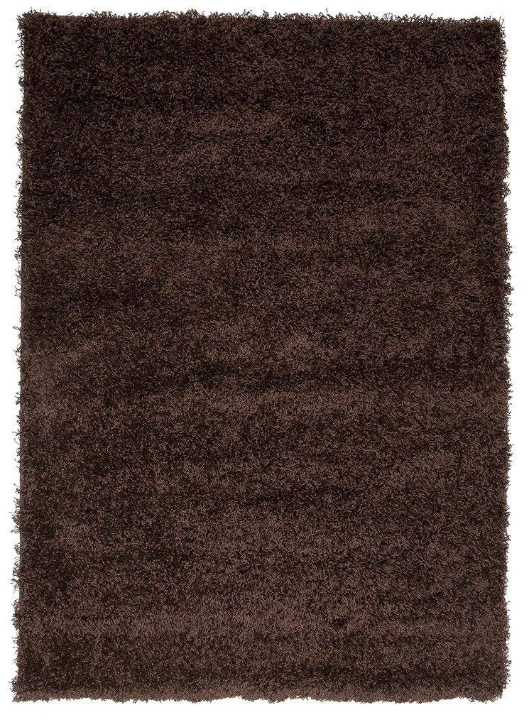 brown rug amazon.com : soft non shed thick plain easy clean shaggy area rugs ontario XKZNHZF