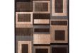 brown rug home dynamix bazaar gal 1196 black/brown 8 ft. x 10 ft. indoor FCSDILK