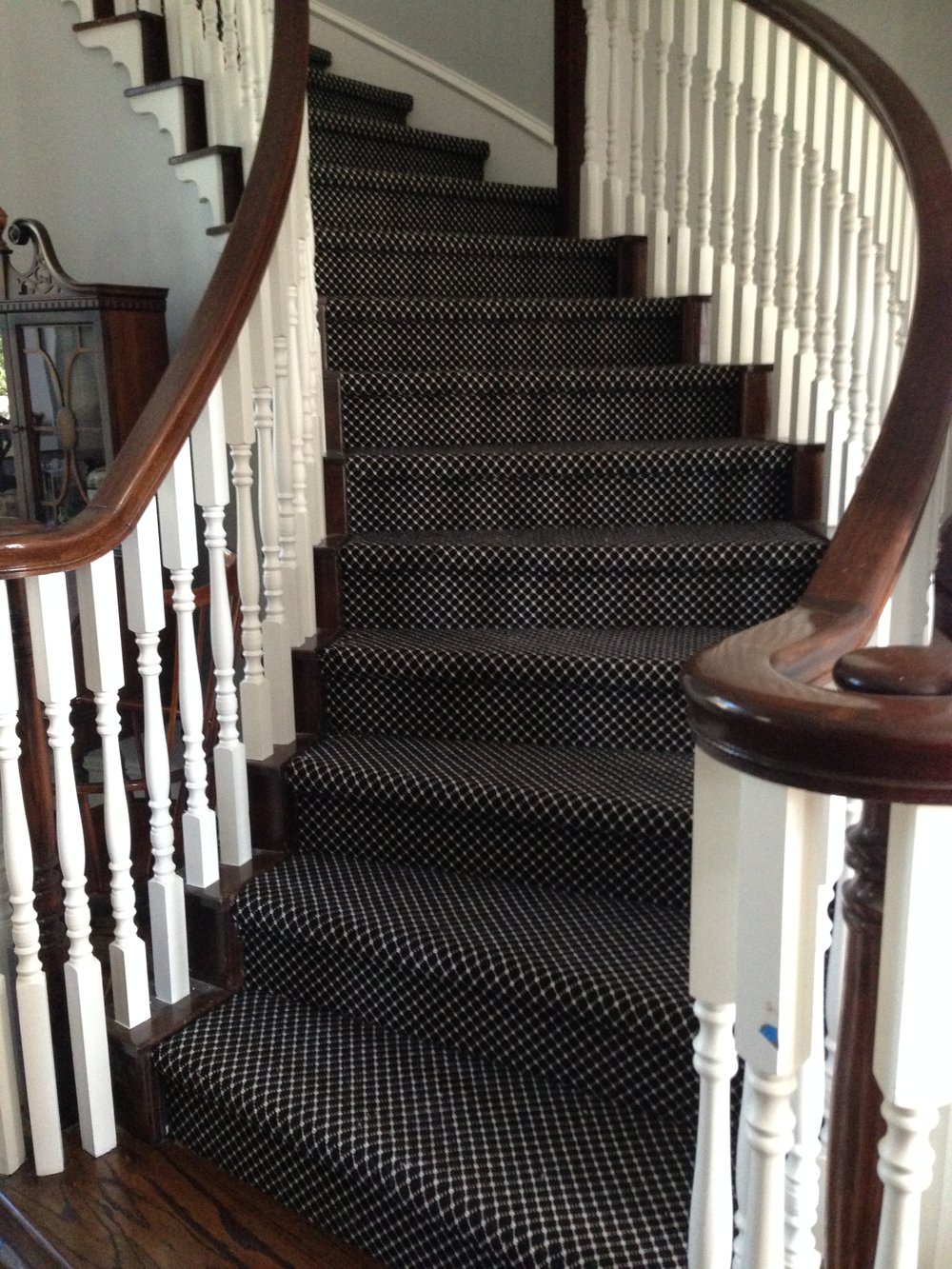 Carpet stairs- installation and types