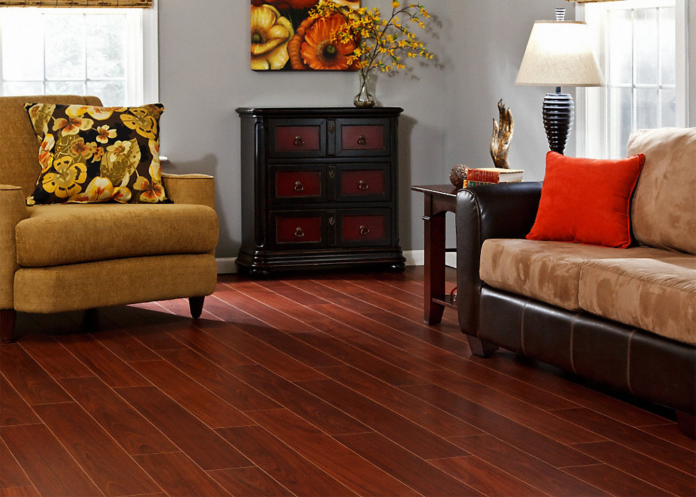 Cherry laminate flooring 10mm+pad boa vista brazilian cherry laminate - dream home | lumber  liquidators IPXDWCS
