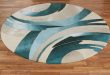 Circle rugs wonderful circular rugs perfect storm abstract round rugs by jasonw studios  jhlyfgd SRAKCSU