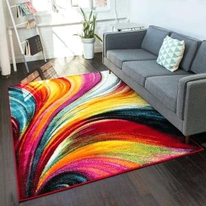 colourful area rug multi colored rugs well woven bright waves area rug x shopping the best SCLZAZN