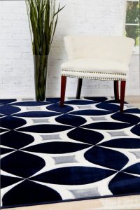 Contemporary affordable rugs navy ... FGSOTHU