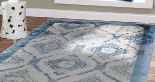 contemporary rug amazon.com: contemporary rugs for living room 5x8 blue area rug modern rugs LRLFZRQ