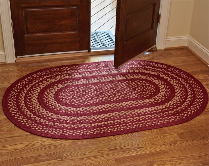 country rugs and door mats winesap braided oval rug 48 OJUXCIG